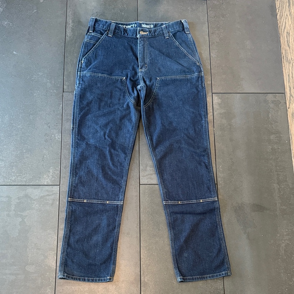 Carhartt Men's Relaxed Jeans - Dark Blue